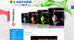 Desktop Screenshot of lakfarb.pl